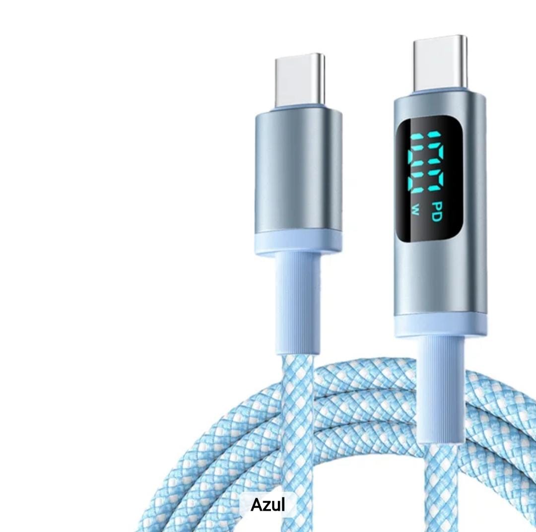 Cable USB carga inteligente y ultra rápida .