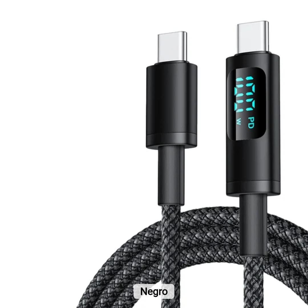 Cable USB carga inteligente y ultra rápida .