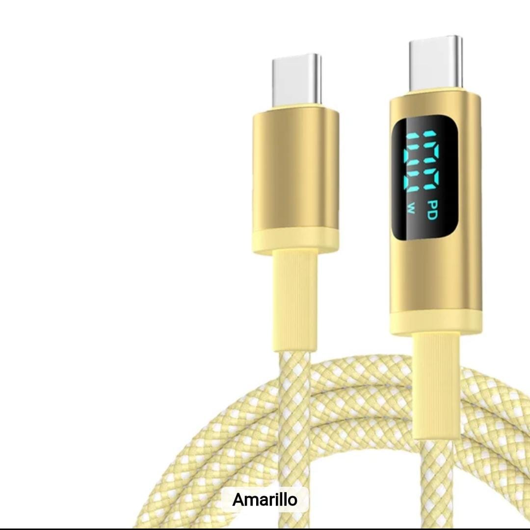 Cable USB carga inteligente y ultra rápida .